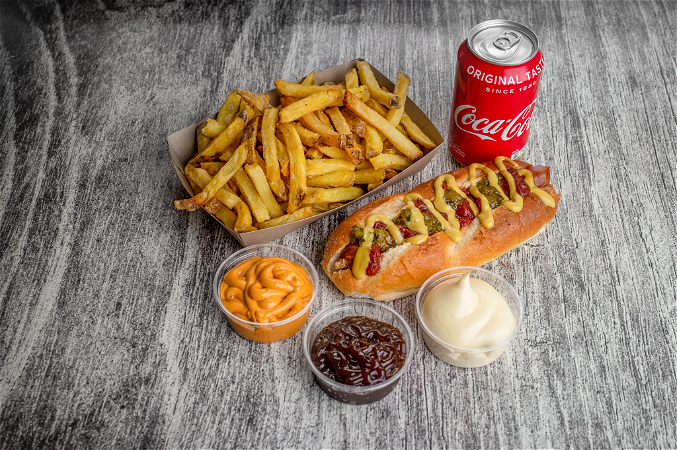 New York classic hot dog menu